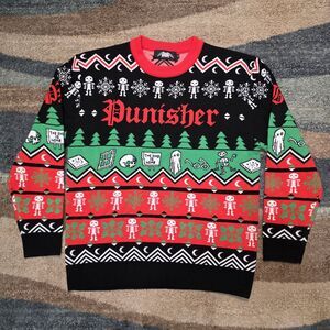 Phoebe Bridgers Limited 1/1000 Punisher Christmas Sweater Size Small
